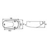 HELLA Auxiliary Flasher Indicator Light 2BM 008 355-001