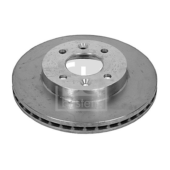 2x Febi Brake Disc 09072