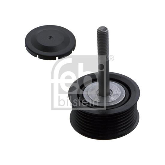 Febi Poly V Ribbed Belt Deflection Guide Pulley 102177