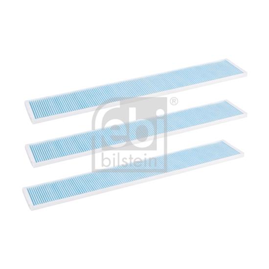 3x Febi Cabin Pollen Air Filter Set 104178