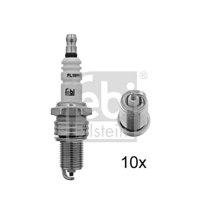 10x Febi Spark Plug 13450