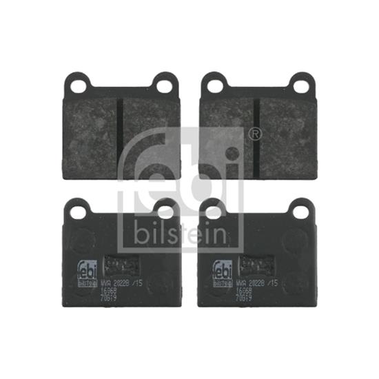 Febi Brake Pad Set 16068