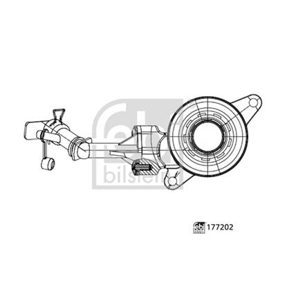 Febi Clutch Central Slave Cylinder 177202