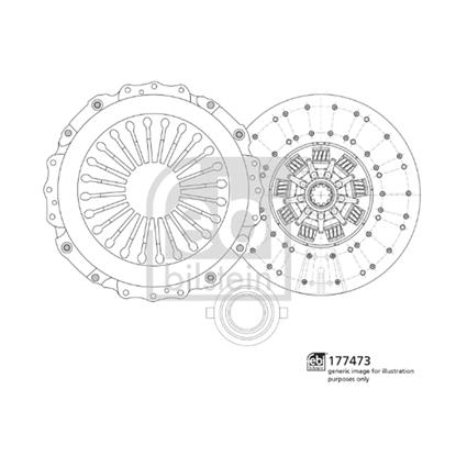 Febi Clutch Kit 177473