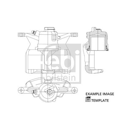 Febi Brake Caliper 178167