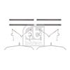 Febi Accessory Kit disc brake pad 181507