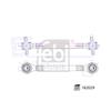 Febi ControlTrailing Arm wheel suspension 182029