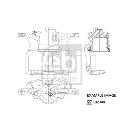 Febi Brake Caliper 182340