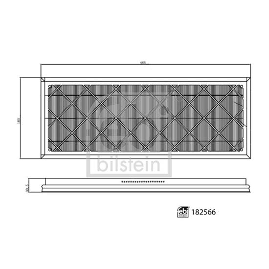 Febi Filter Set interior air 182566