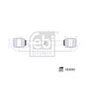 Febi LinkCoupling Rod stabiliser bar 183040