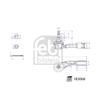 Febi Tie Track Rod End 183068