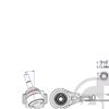 Febi ControlTrailing Arm wheel suspension 183719