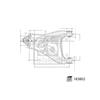Febi ControlTrailing Arm wheel suspension 183802