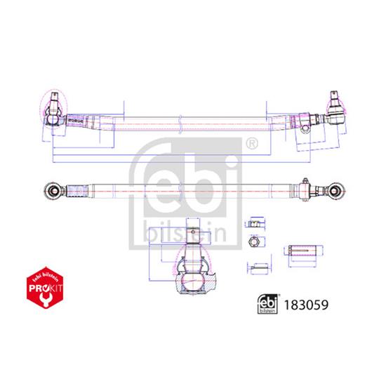 Febi Tie Rod 183059