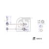 Febi LinkCoupling Rod stabiliser bar 184018