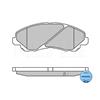 MEYLE Brake Pad Set 025 235 8416/W