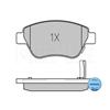 MEYLE Brake Pad Set 025 239 8217/W