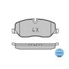 MEYLE Brake Pad Set 025 241 9118