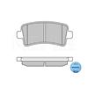 MEYLE Brake Pad Set 025 244 2116/W