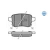 MEYLE Brake Pad Set 025 259 7317