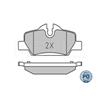 MEYLE Brake Pad Set 025 259 8016/PD