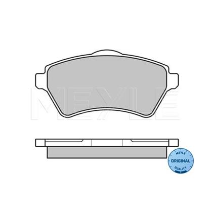 MEYLE Brake Pad Set 025 236 1517