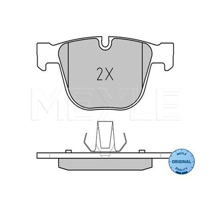 MEYLE Brake Pad Set 025 237 3017