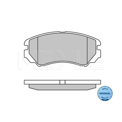 MEYLE Brake Pad Set 025 238 9116/W