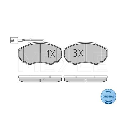 MEYLE Brake Pad Set 025 239 1719/W