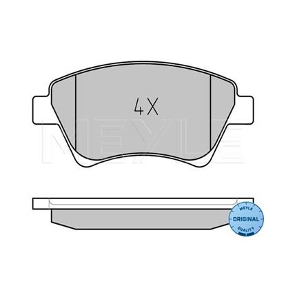 MEYLE Brake Pad Set 025 239 3018