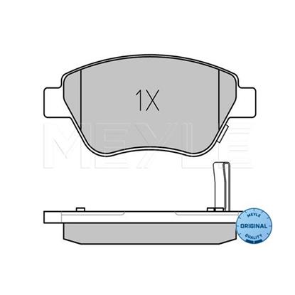 MEYLE Brake Pad Set 025 239 8217/W