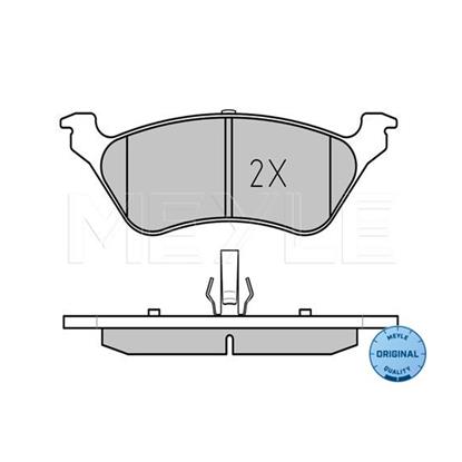 MEYLE Brake Pad Set 025 240 3616/W