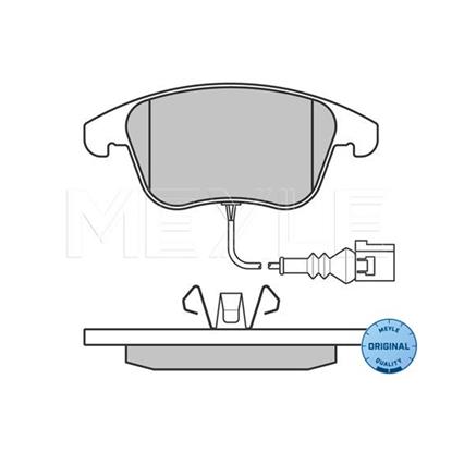 MEYLE Brake Pad Set 025 243 3219/W