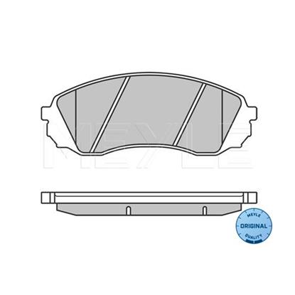 MEYLE Brake Pad Set 025 245 9717/W