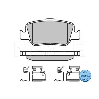 MEYLE Brake Pad Set 025 246 6415/W