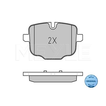 MEYLE Brake Pad Set 025 247 0318