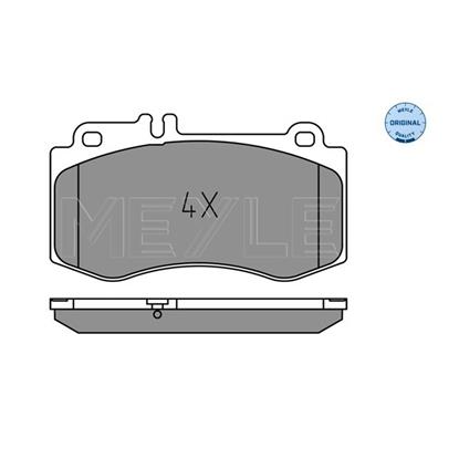 MEYLE Brake Pad Set 025 249 7618