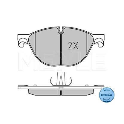 MEYLE Brake Pad Set 025 250 4519