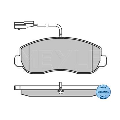 MEYLE Brake Pad Set 025 251 4718/W