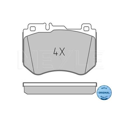 MEYLE Brake Pad Set 025 259 9719