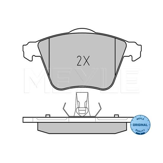 MEYLE Brake Pad Set 025 239 1218