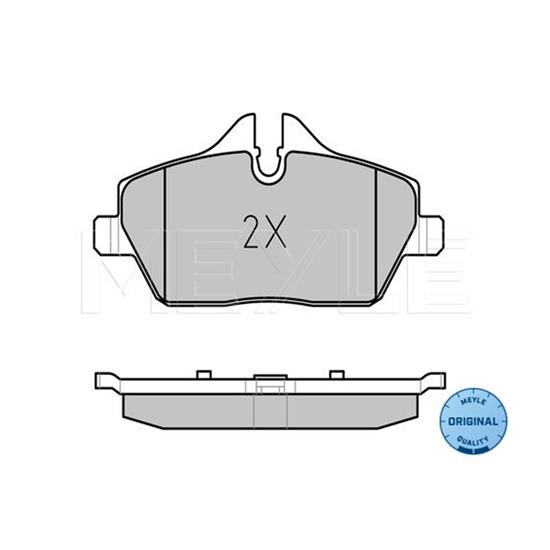 MEYLE Brake Pad Set 025 239 1517