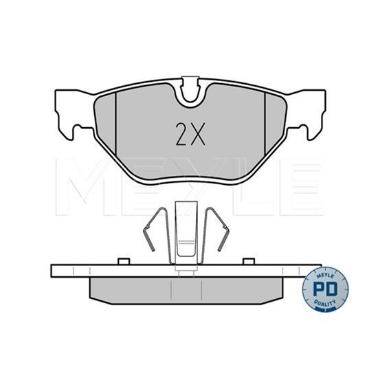 MEYLE Brake Pad Set 025 239 2617/PD