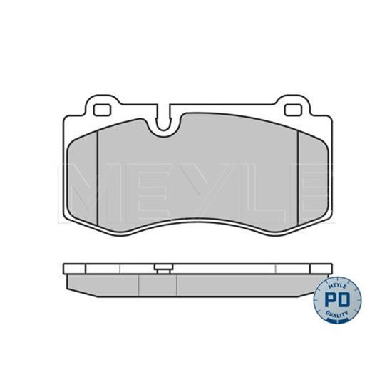 MEYLE Brake Pad Set 025 239 6018/PD