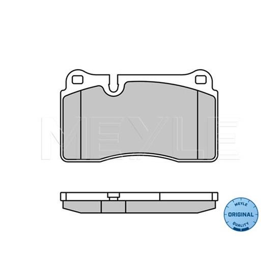 MEYLE Brake Pad Set 025 240 9817