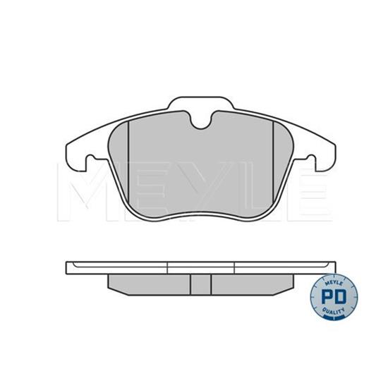 MEYLE Brake Pad Set 025 241 2319/PD