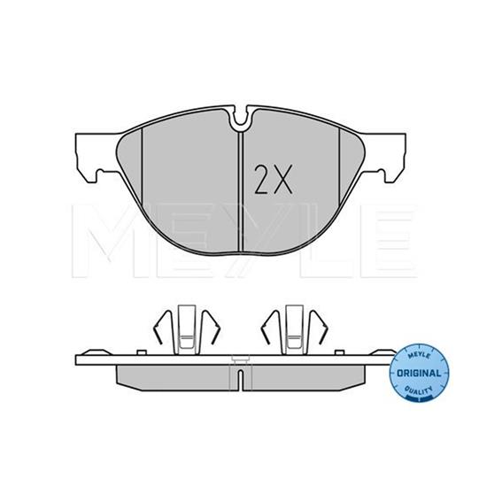 MEYLE Brake Pad Set 025 241 7219