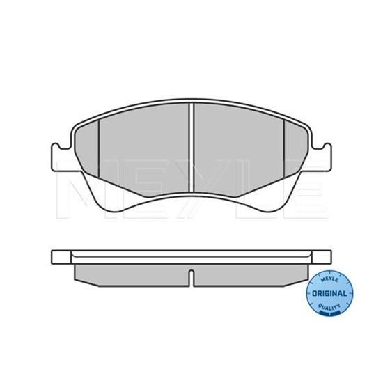 MEYLE Brake Pad Set 025 242 0419/W