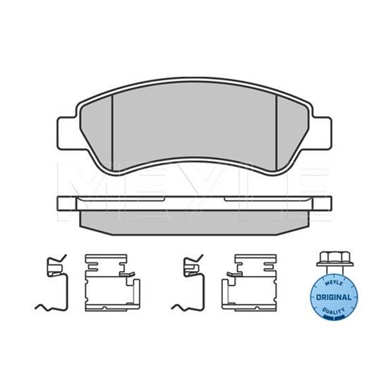 MEYLE Brake Pad Set 025 244 6519