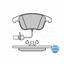MEYLE Brake Pad Set 025 247 0520/W